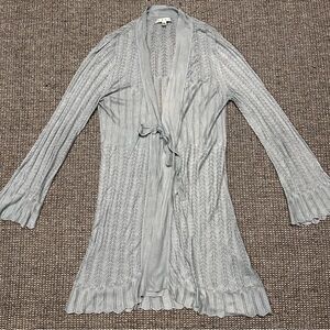 CAbi Sky Blue Women's Knit Cardigan